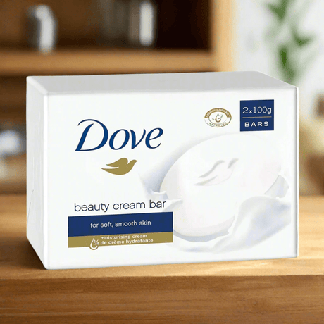 Look Alyfe Dove Moisturizing Beauty Cream Bar Soap - Pack of 2