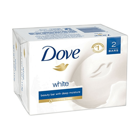 Look Alyfe Dove Moisturizing Beauty Cream Bar Soap - Pack of 2