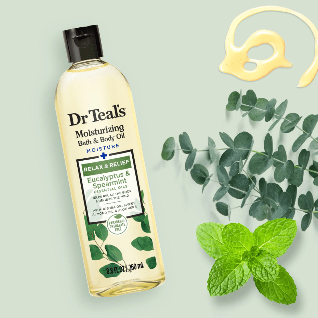 Look Alyfe Dr Teal's Relax and Relief Eucalyptus Bath and Body Oil - 260ml