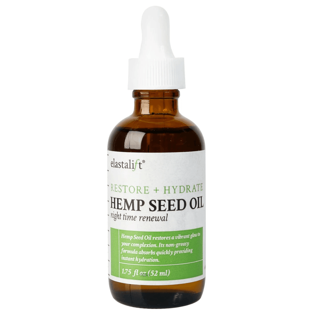 Look Alyfe Elastalift Night Time Renewal Restore & Hydrate Hemp Seed Face Oil - 52ml