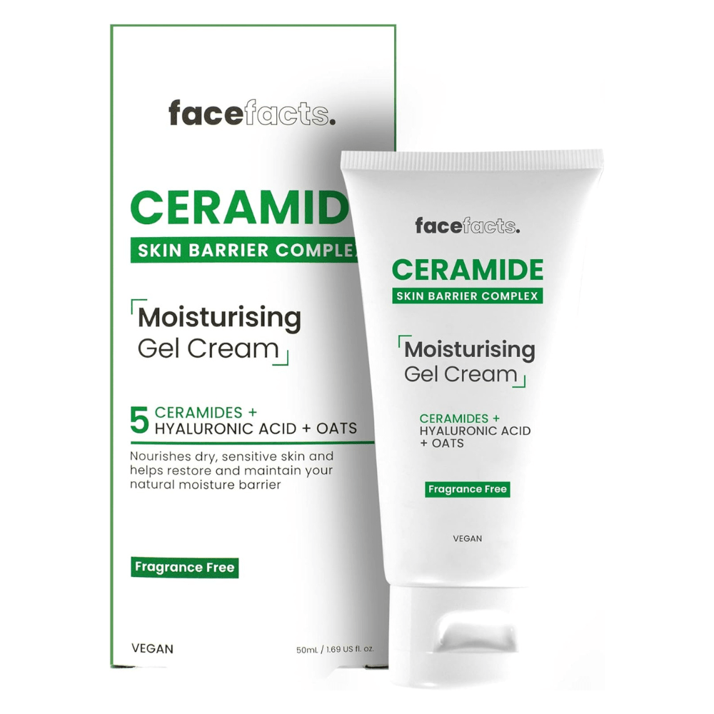 Look Alyfe Face Facts Ceramide Moisturizing Gel Cream - 50ml