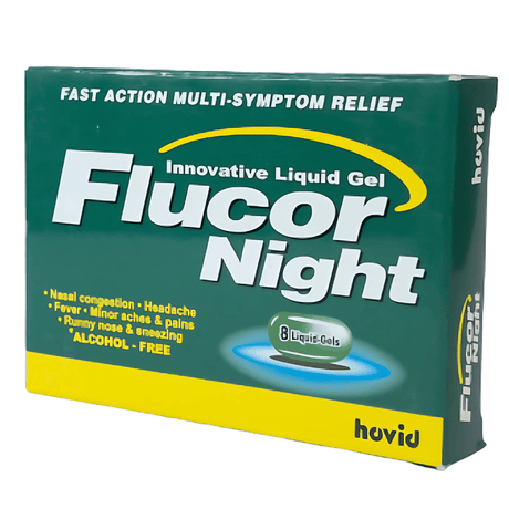 Look Alyfe Flucor Night Gel - 8 Capsules