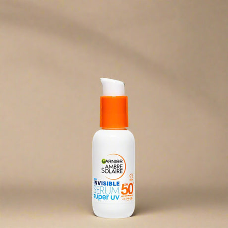 Look Alyfe Garnier Ambre Solaire Super UV Invisible Serum SPF50+ Sunscreen - 30ml