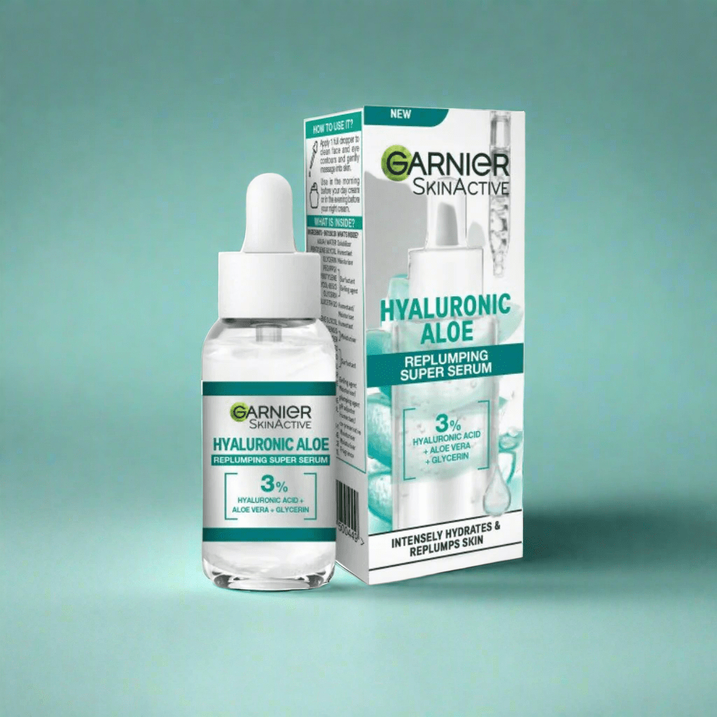 Look Alyfe Garnier Hyaluronic Aloe Replumping Face Serum - 30ml