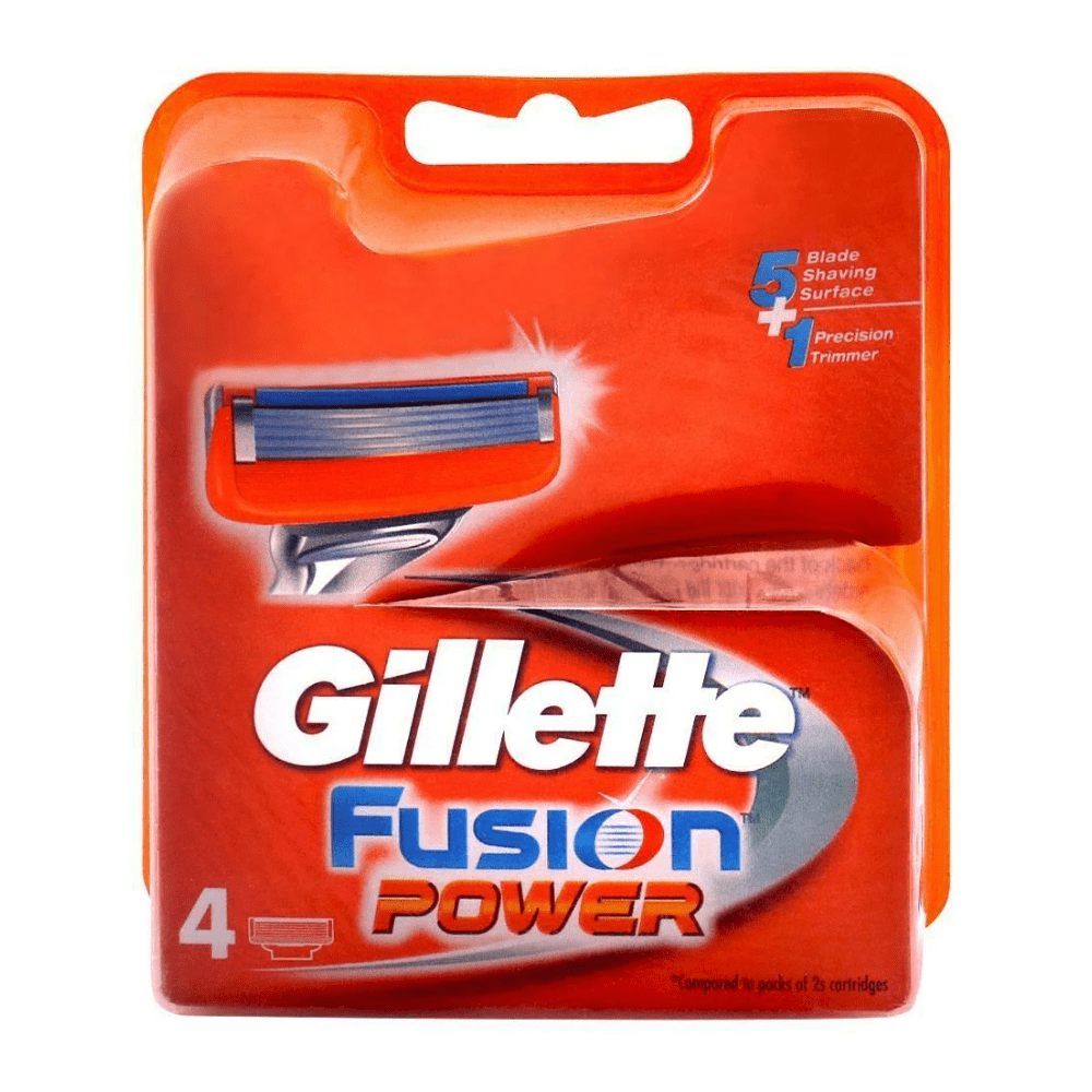 Look Alyfe Gillette Fusion Power Replacement Blades with 4 Cartridges