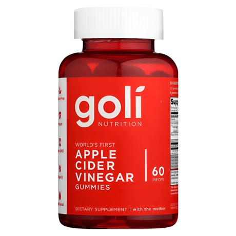 Look Alyfe Goli Nutrition Apple Cider Vinegar Gummies - 60 Pieces