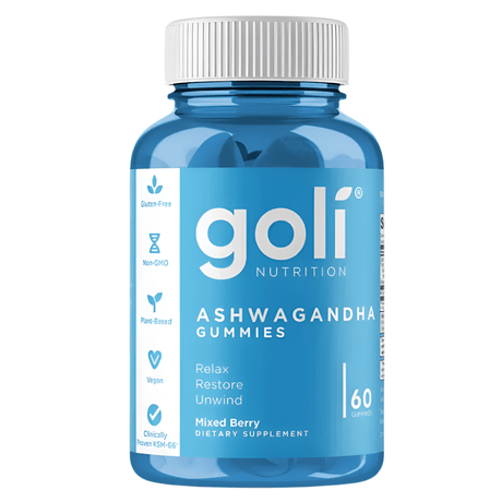 Look Alyfe Goli Nutrition Ashwagandha & Vitamin D Gummies - 60 Pieces