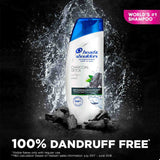 Look Alyfe Head & Shoulders Charcoal Detox Anti-Dandruff Shampoo - 400ml