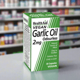 Look Alyfe HealthAid Vegan Odourless Garlic Oil - 2mg