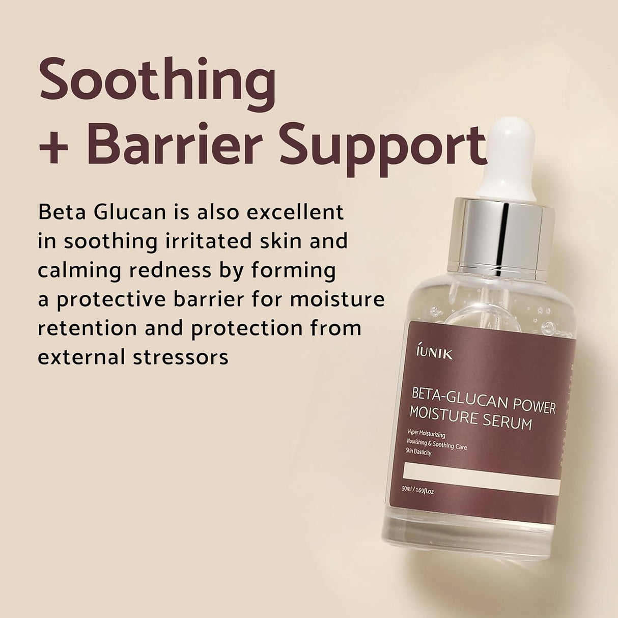Look Alyfe Iunik Beta-Glucan Power Moisture Serum - 50ml