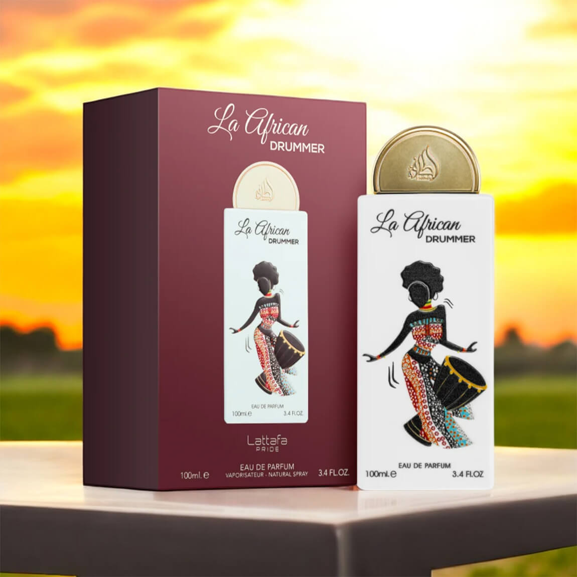 Look Alyfe Lattafa La African Drummer Eau De Parfum For Female - 100ml