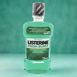 Look Alyfe Listerine Fresh Burst Antiseptic Mouthwash for Bad Breath - 500ml