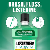 Look Alyfe Listerine Fresh Burst Antiseptic Mouthwash for Bad Breath - 500ml