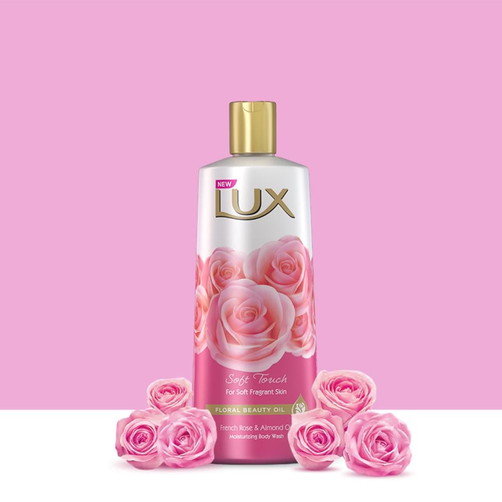 Look Alyfe Lux Floral Beauty Oil Shower Gel With French Rose And Almond Oil - 400ml