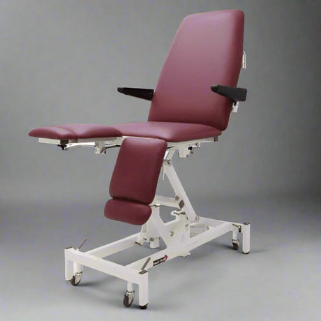 Look Alyfe Medi-Plinth Electric Split Leg Non-Tilting Podiatry Chair - BAC06E