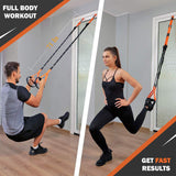 Look Alyfe Multifunctional Bodyweight Resistance Band Training Straps Set