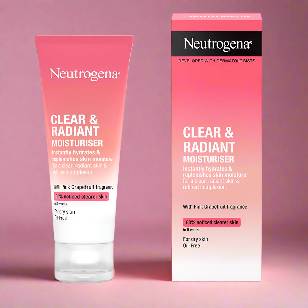 Look Alyfe Neutrogena Clear & Radiant Oil-Free Moisturizer - 50ml