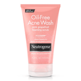 Look Alyfe Neutrogena Oil-Free Acne Wash Pink Grapefruit Foaming Scrub - 124ml