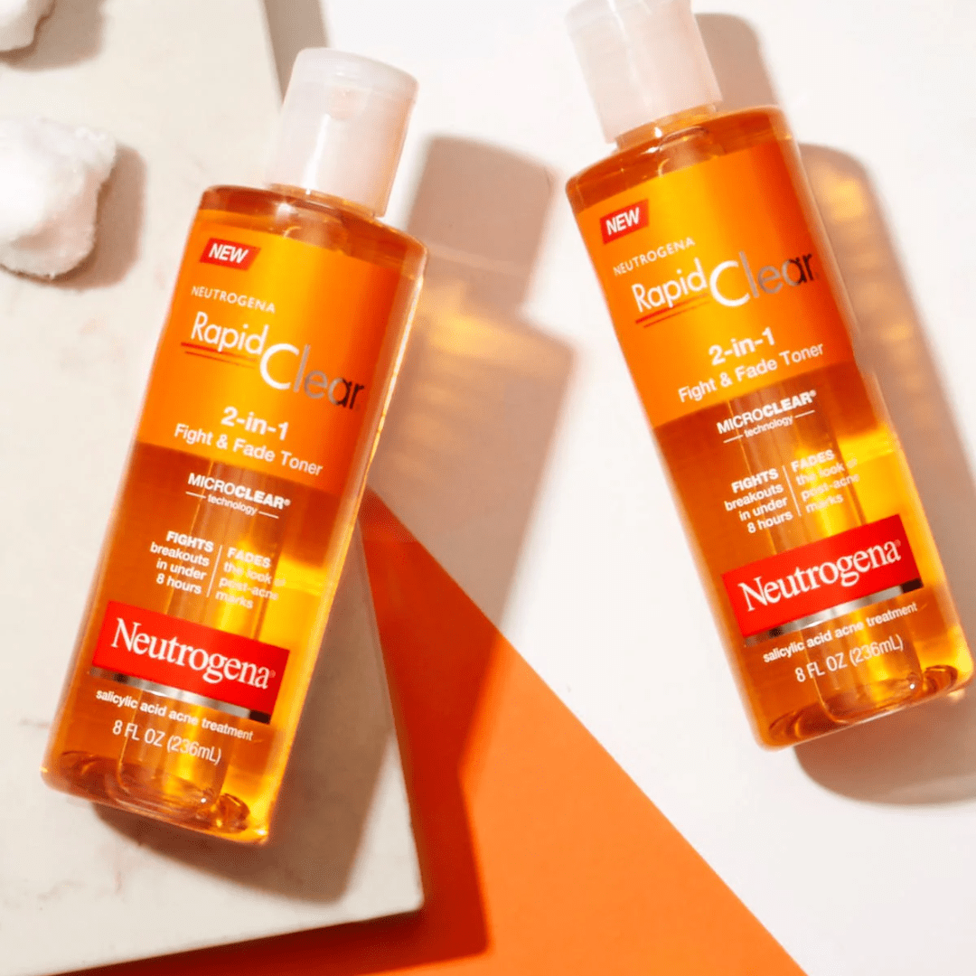 Look Alyfe Neutrogena Rapid Clear 2-in-1 Fight & Fade Acne Toner - 236ml