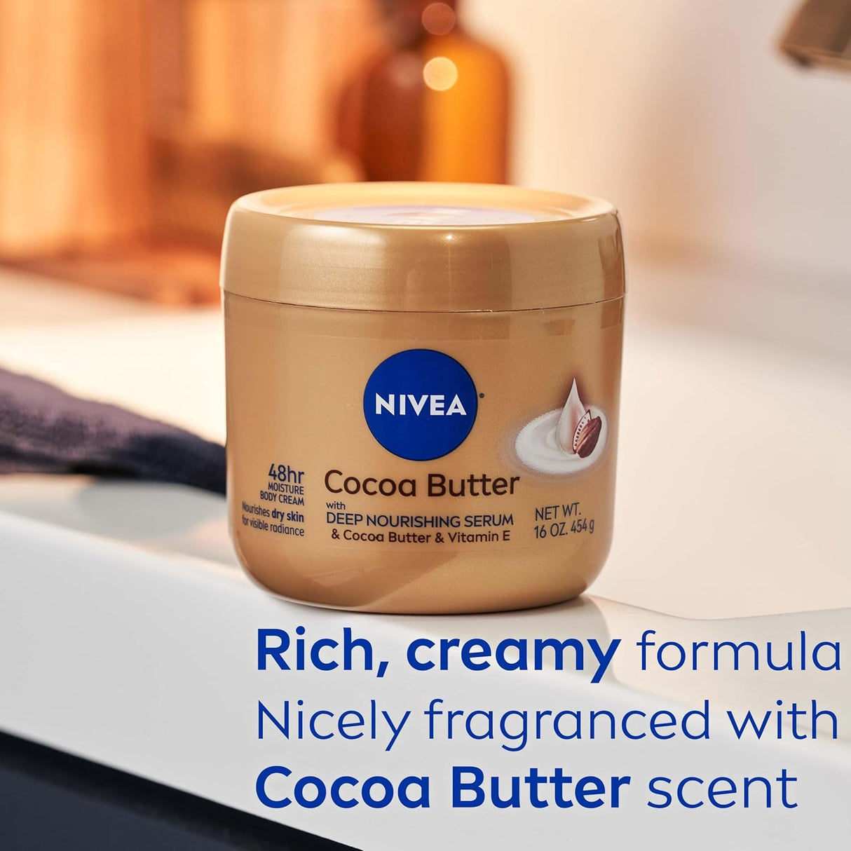 Look Alyfe Nivea Cocoa Butter Body Cream - 400ml