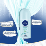 Look Alyfe Nivea Fresh Energy Anti-Perspirant Roll-On - 50ml