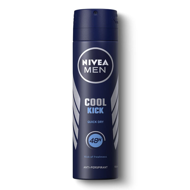 Look Alyfe Nivea Men Cool Kick Anti-Perspirant Deodorant Spray - 150ml