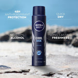 Look Alyfe Nivea Men Cool Kick Anti-Perspirant Deodorant Spray - 150ml