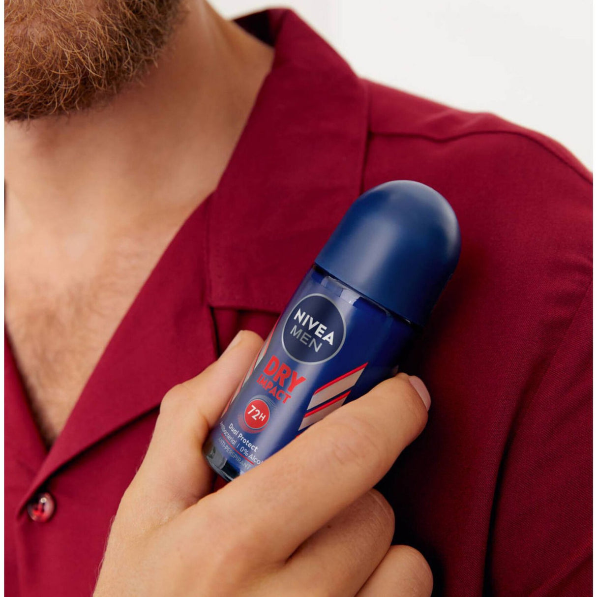 Look Alyfe Nivea Men Mini Dry Impact Antiperspirant Roll-On - 25ml/50ml