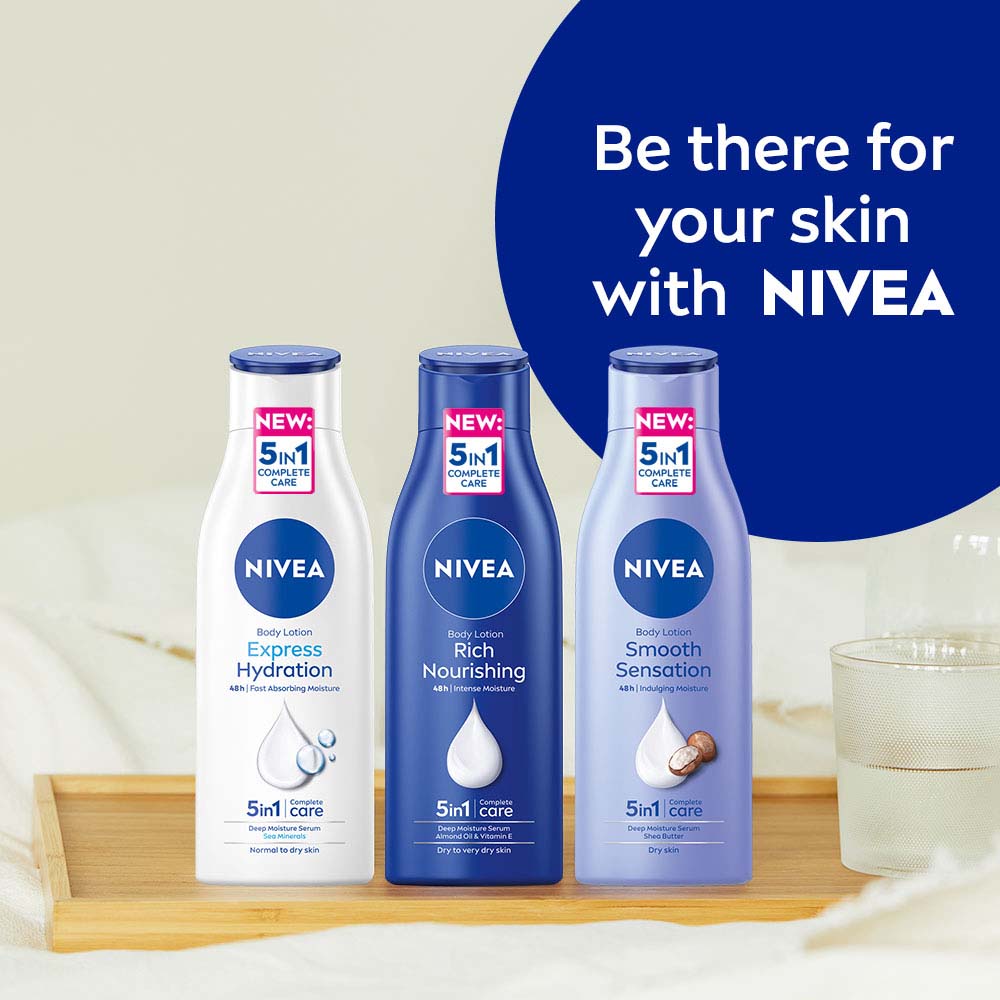 Look Alyfe Nivea Nourishing Milk Body Milk Lotion - 400ml