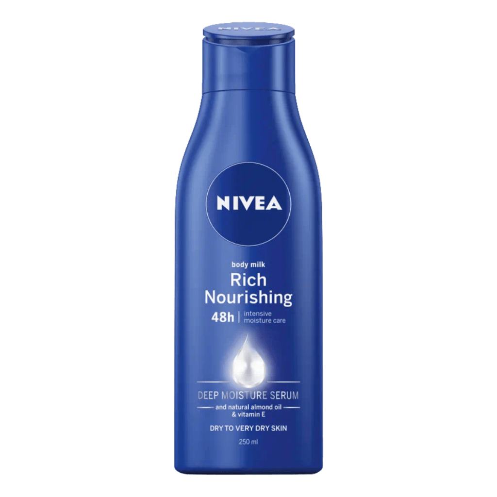 Look Alyfe Nivea Rich Nourishing Body Milk Lotion - 250ml