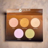 Look Alyfe Nuban Beauty D'Glow Highlighter Palette
