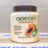 Look Alyfe Odeon Natural Papaya & Cucumber Face And Body Scrub - 500ml