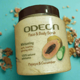 Look Alyfe Odeon Natural Papaya & Cucumber Face And Body Scrub - 500ml