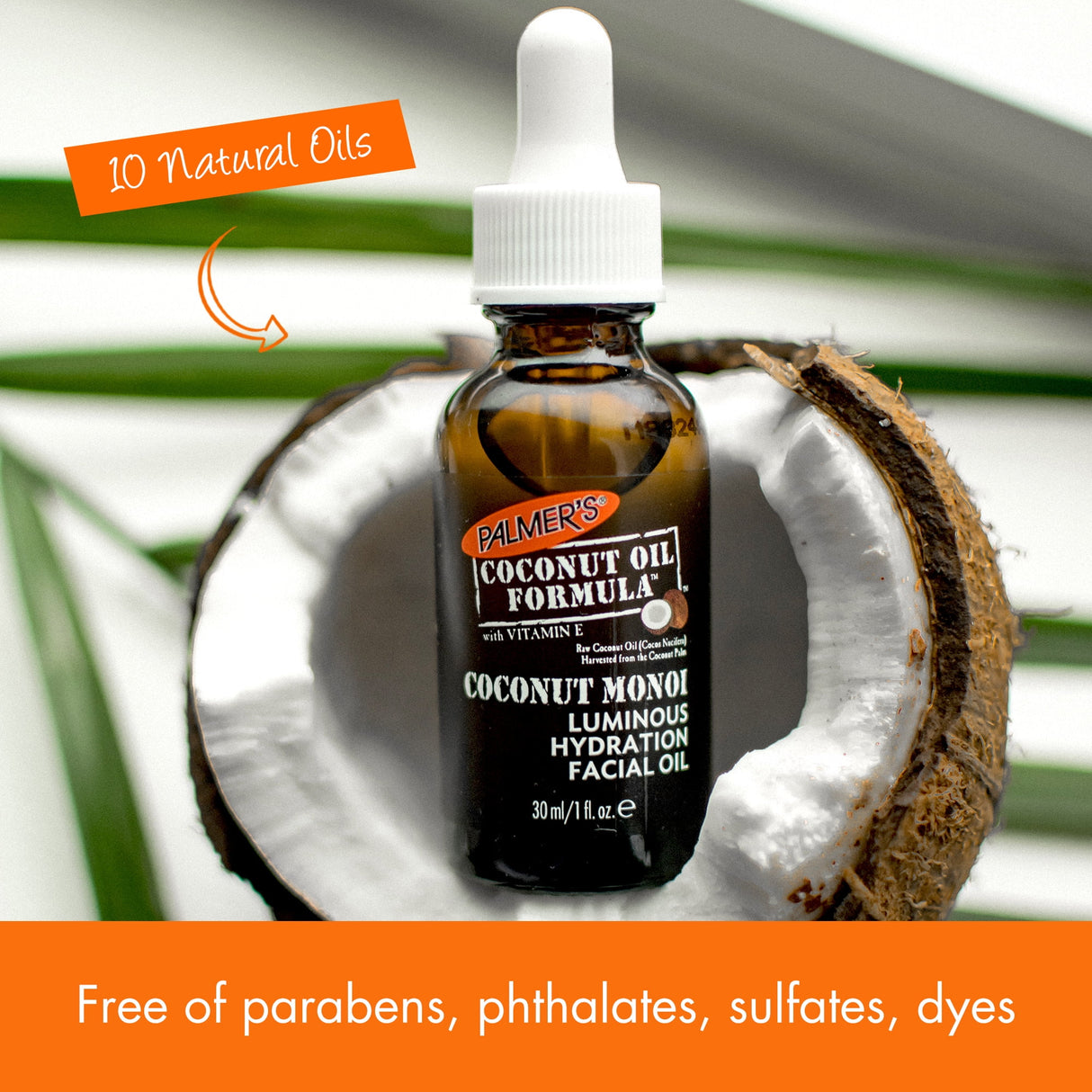 Look Alyfe Palmer's Coconut Oil with Vitamin E Luminous Hydration Facial Oil - 30ml