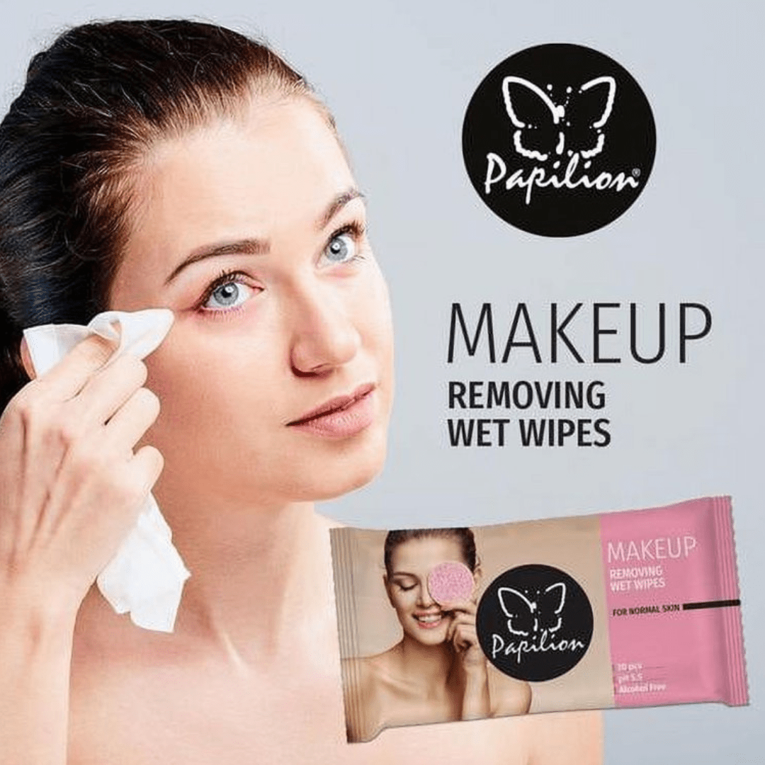 Look Alyfe Papilion 20 Sheets Make Up Removing Wet Wipes