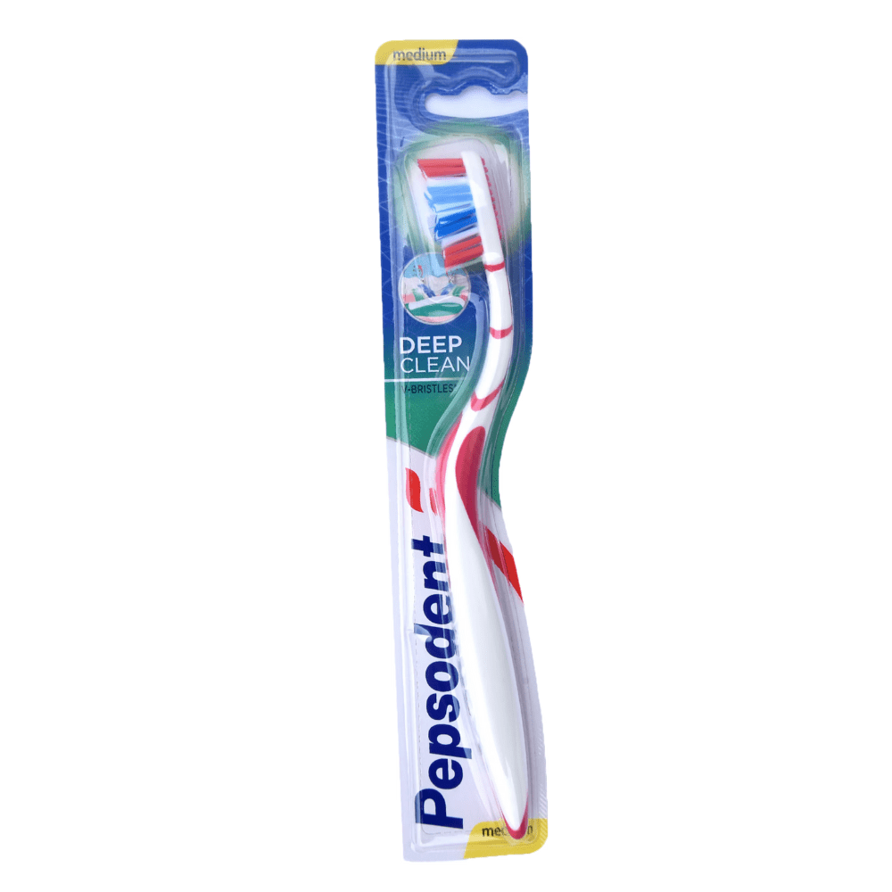 Look Alyfe Pepsodent Deep Clean Medium Toothbrush