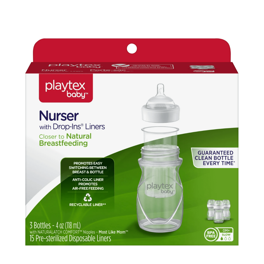 Buy Playtex Baby Nurser Bottles with Drop-Ins Liners Pack