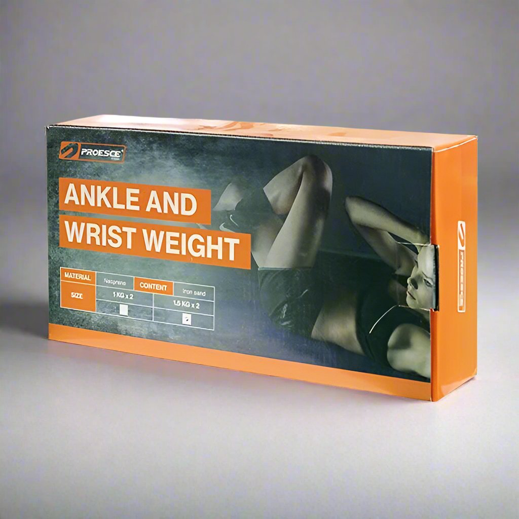 Look Alyfe Proesce 2 Pieces Adjustable Ankle & Wrist Weight 1kg - LKW-1102-1KG