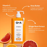 Look Alyfe Q+A Vitamin C Body Cream - 250ml