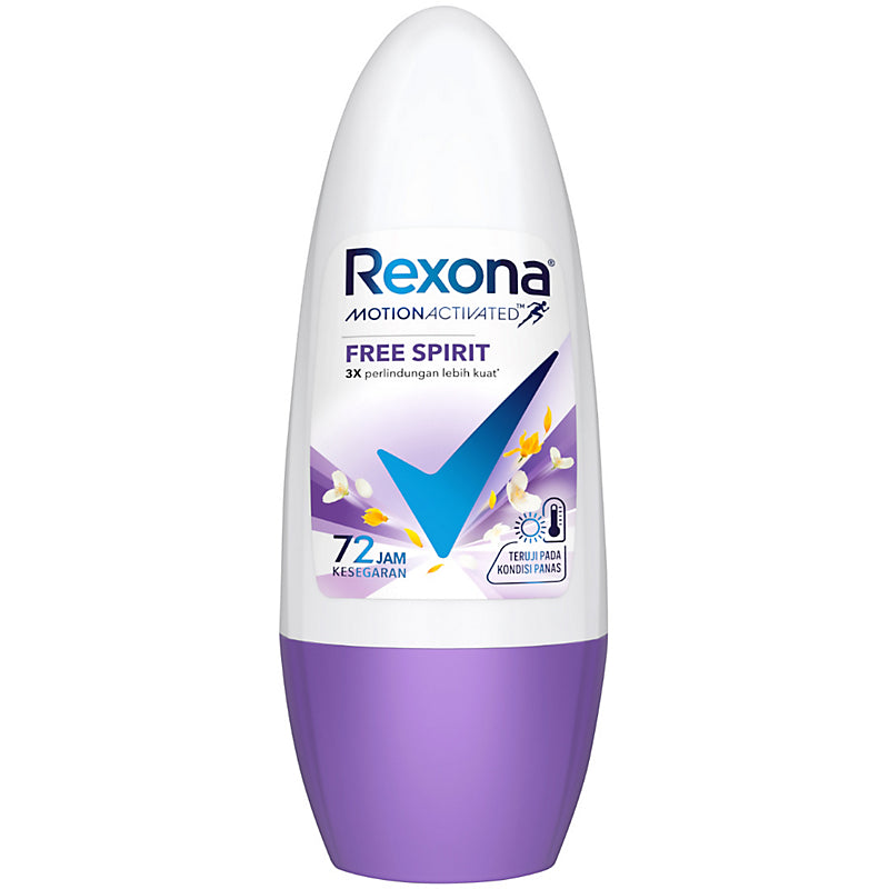 Look Alyfe Rexona Motion Activated Free Spirit Antiperspirant Roll-on Deodorant - 45ml