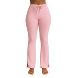 Look Alyfe RibFlex Halter-Neck Flared Lounge Pants