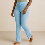 Look Alyfe RibFlex Halter-Neck Flared Lounge Pants