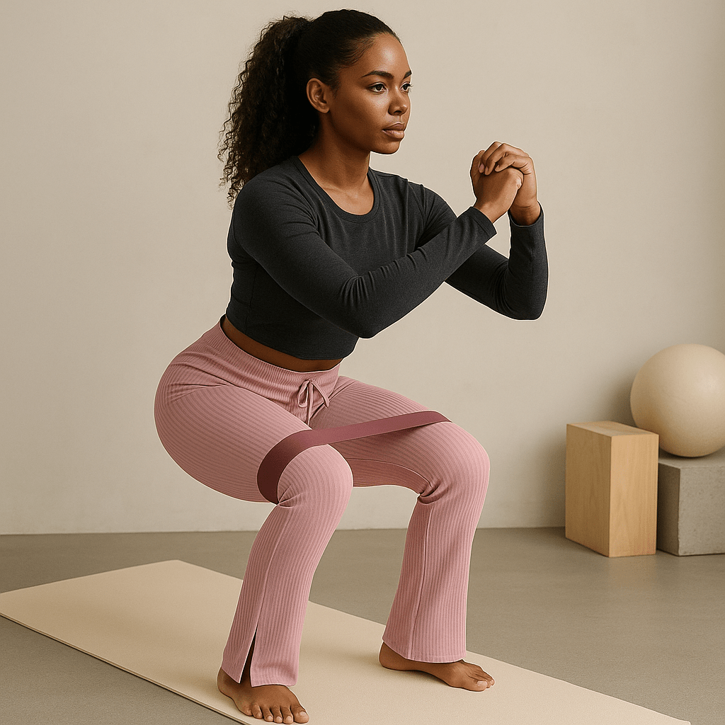 Look Alyfe RibFlex Halter-Neck Flared Lounge Pants