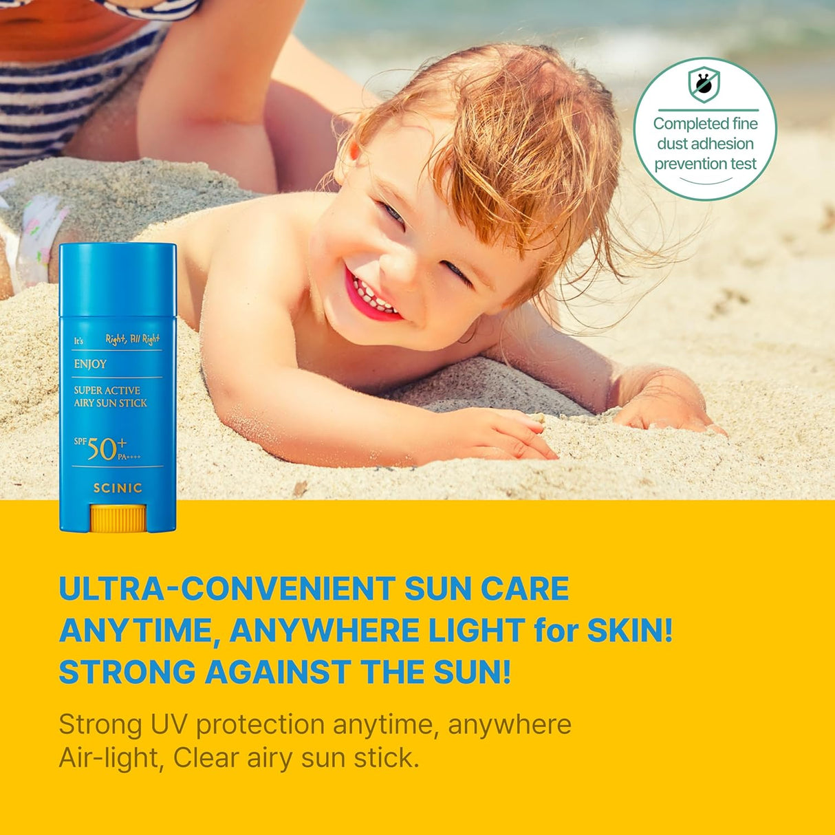 Look Alyfe Scinic Enjoy Super Active Airy Sun Stick SPF 50 - 15g