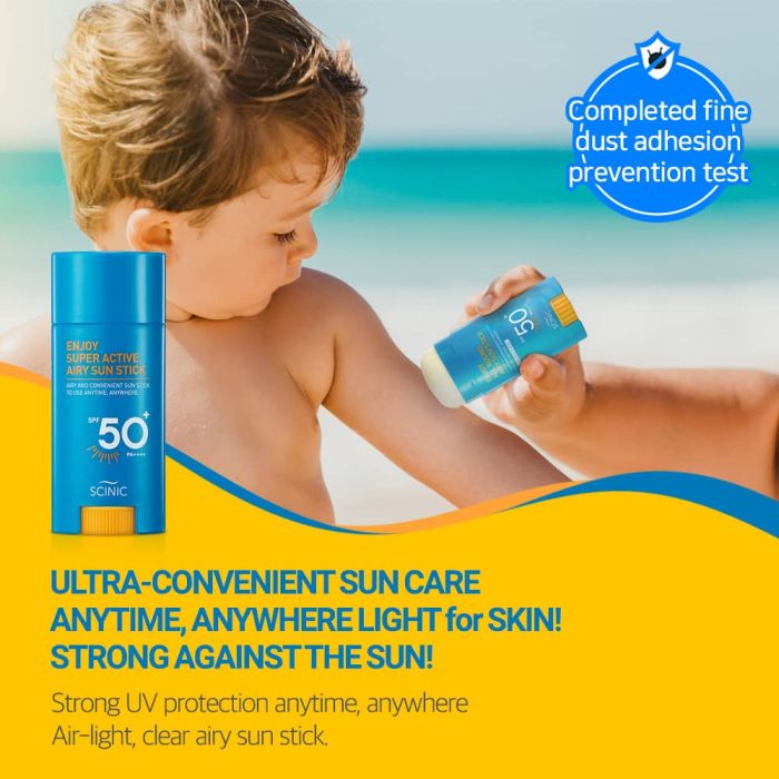 Look Alyfe Scinic Enjoy Super Active Airy Sun Stick SPF 50 - 15g