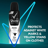 Look Alyfe Shield Men Motion Activated Invisible Anti-Perspirant Deodorant Spray - 150ml