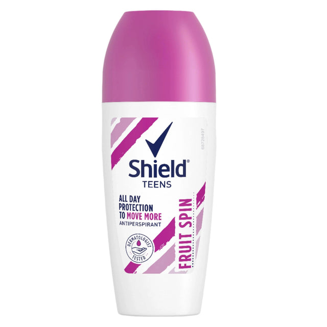 Look Alyfe Shield Teens Fruit Spin Antiperspirant Roll-On - 50ml