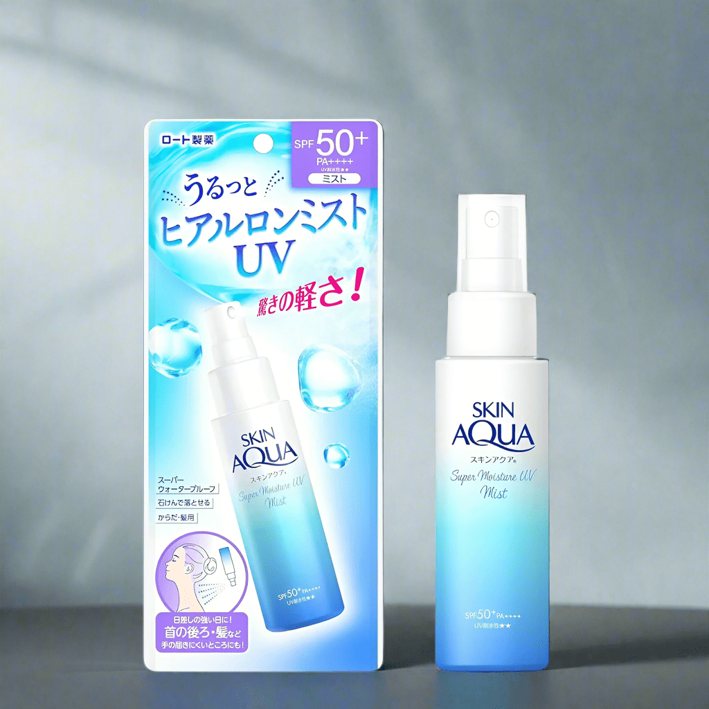 Look Alyfe Skin Aqua Rohto Super Moisture UV Mist SPF50 - 60ml