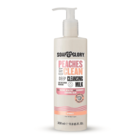 Look Alyfe Soap And Glory Peaches And Clean Deep Cleansing Milk - 350ml