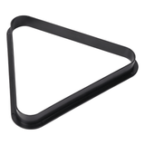 Look Alyfe Standard Black Plastic Billiard Pool 8-Ball Triangle Rack